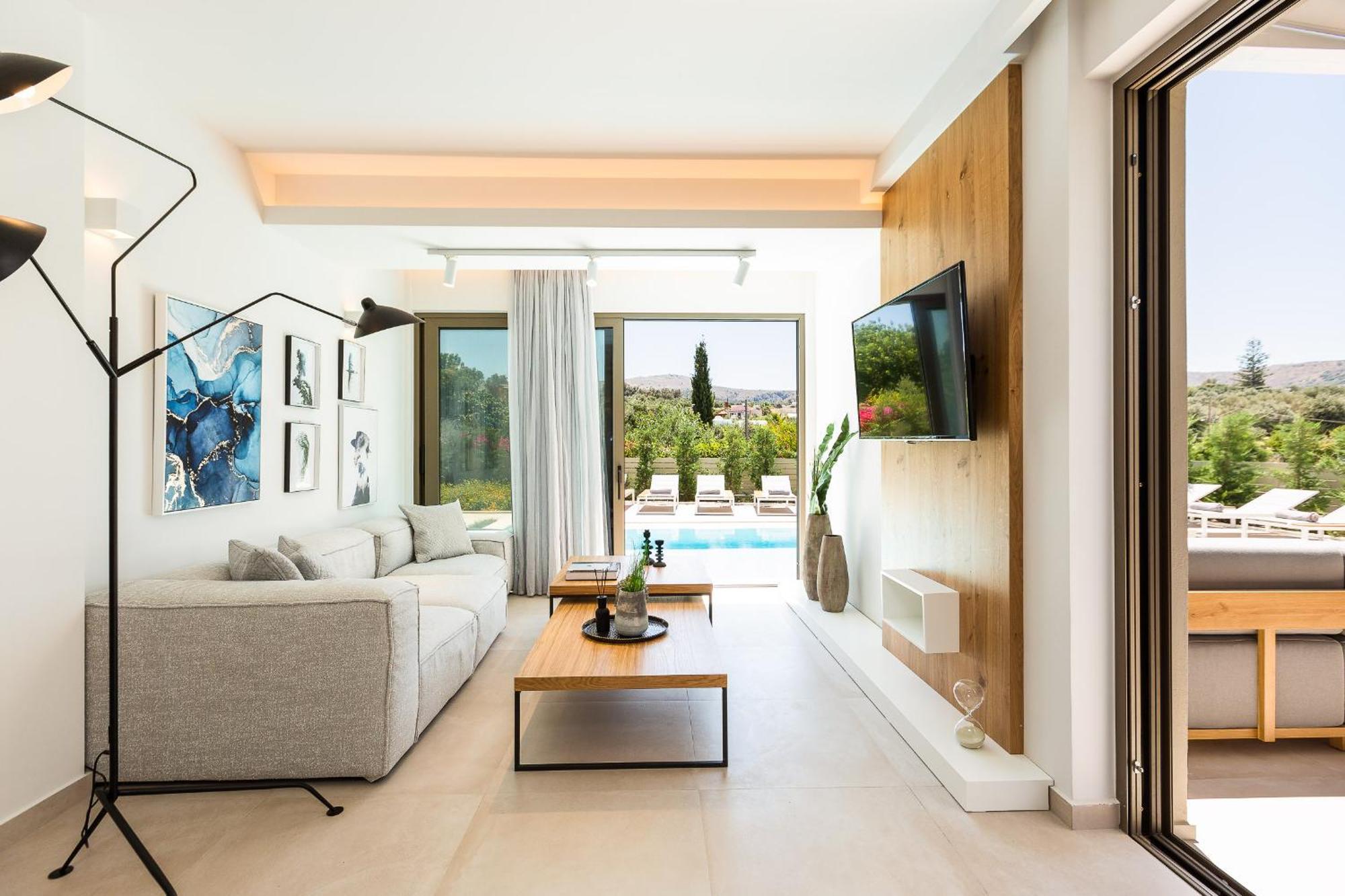 Vasilios Villa, With Pool, Gym & Close To Beach, By Thinkvilla Loutra Buitenkant foto